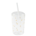 Sáng tạo Star Glass Cup Juice Straw Cup Sinh viên Nhiệt dễ thương Cup Tea Cup Cup sữa 460ML - Tách bình thủy lock&lock Tách