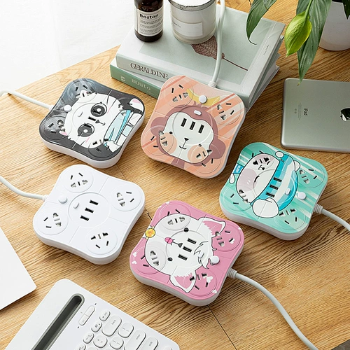 Двухфайт -гнездо, двухфазной двухфузированной штекерной дома с USB Creative Plug Board Taiwan японская платка с линией с линией