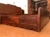 Tianxiang Allure Ming phong cách nội thất Lào gỗ hồng mộc từng bước giường đôi Sian gỗ hồng sắc giường cao và thấp - Bộ đồ nội thất