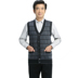 Mùa thu và mùa đông mới trung niên của nam giới len vest trung niên cha nạp V-Cổ dệt kim len cardigan không tay vest Dệt kim Vest