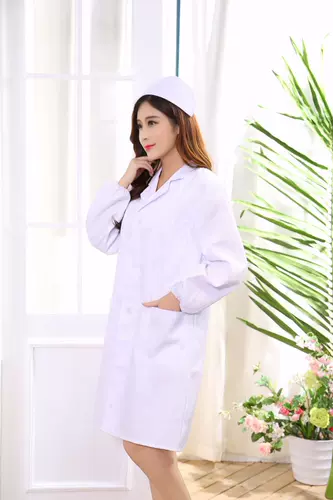 Летний белый халат, униформа врача подходит для мужчин и женщин, подарок на день рождения