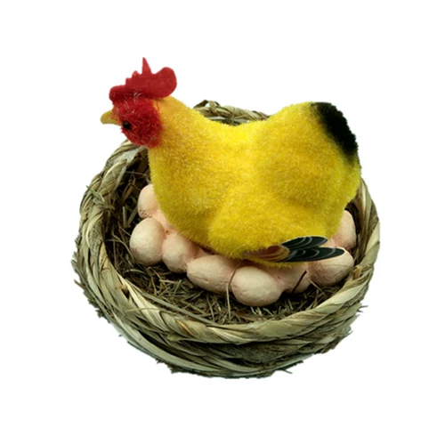 Реалистичная игрушка, декор, петух, микро пейзаж