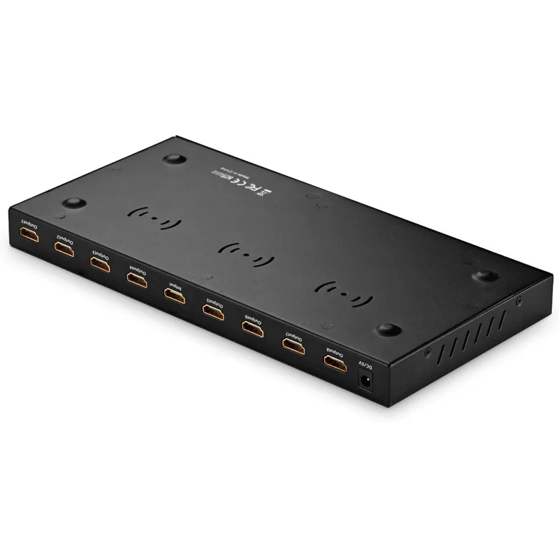 ХДМИ-сплиттер UGREEN Green Union 40203 1 вход и 8 выходов 8port 1x8 HDMI Splitter