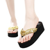 Dép mùa hè mới nữ cao gót dép thời trang không trượt dày có đế flip-flops nữ mô hình muffin dép đi trong nhà bãi biển giày Dép