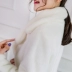 Mùa đông 2018 mới lông xù giả lông 獭 lông thỏ lông chồn nữ dài phần lông rái cá nữ phiên bản Hàn Quốc