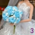 6 điểm bé tim thay đổi ăn mặc búp bê phụ kiện prop công chúa cô dâu bọt nhỏ tăng giữ hoa nhiều màu