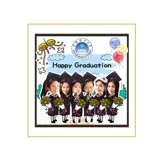 Трехмерная фоторамка для влюбленных, мультяшная фотография, «сделай сам», делается под заказ, подарок на день рождения