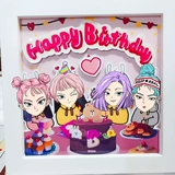 Фоторамка, трехмерная фотография для влюбленных на день Святого Валентина, «сделай сам», делается под заказ, подарок на день рождения, 7 дюймов