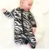 Ins mẫu nổ nam và nữ có thể đóng gói jumpsuit chân bốn mùa cotton bé áo choàng romper pyjama nhiều màu tùy chọn - Áo liền quần bodysuit cho bé Áo liền quần