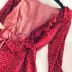 Ins siêu lửa retro điểm kỳ nghỉ váy Pháp lãng mạn bất thường xù lông một mảnh váy ren nữ