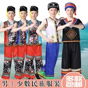 Trang phục dân tộc mới, người lớn Miao, Zhuang, Tujia, Dai, trang phục biểu diễn, trang phục nam