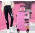 Thời trang xe đẩy trường hợp nam nữ Hàn Quốc vali hành lý vali du lịch hành lý 22 inch mật khẩu hộp sinh viên hộp trẻ em hộp Va li