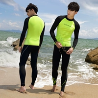 Bộ đồ bơi nam mới của Hàn Quốc phù hợp với bộ đồ lặn lướt sóng quần áo sứa - Nam bơi đầm quần bơi speedo nam