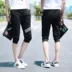 Thanh niên quần short thể thao nam mùa hè phần mỏng Slim quần junior học sinh trung học Hàn Quốc mùa hè của nam giới cắt quần thủy triều quần kaki nam Quần Jogger