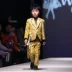 Wei thiết kế hội nghị phong cách Trung Quốc mẫu váy mới catwalk T Đài Loan chàng trai thủy triều quốc phục Trung Quốc phong cách màu xanh - Váy trẻ em bộ vest hàn quốc cho bé Váy trẻ em