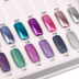 Nail Art Display Swatch Color Card Nail Ba Lan Bảng màu Bảng màu Công cụ 120 Lưới màu Thẻ mẫu Thẻ - Công cụ Nail đồ làm nail Công cụ Nail