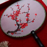 Thêu thêu Yifang Su nhóm thêu thêu handmade DIY Su thêu người mới bắt đầu kit quạt thêu hai mặt trên bờ hoa