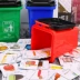 Tổng hợp rác phân loại trò chơi đạo cụ thẻ rác có thể khai sáng giáo dục sớm câu đố trẻ em mẫu giáo đồ chơi học sinh - Khác
