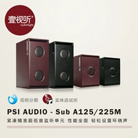 Швейцарский PSI Audio A125 A225 Bass Supervisor Слушает аудио -низкую страну