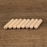 Круглая деревянная палочка, круглая деревянная палка, деревянный разъем ручной работы деревянный наконечник деревянный эмболия