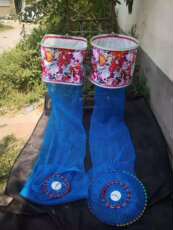 садок 飞磕挂胶鱼护加粗防挂速干不伤鱼不锈钢圈鱼护68编88编编大力马