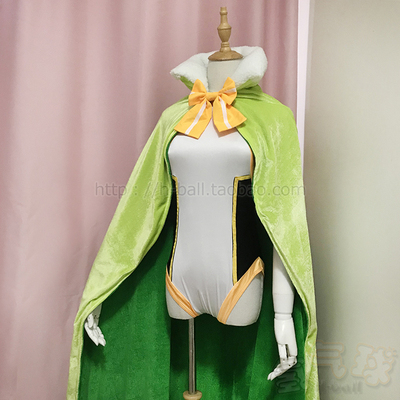taobao agent HBALL [Fate Grand Order] FGO Altricya Swimsuit Bow Cosplay clothes