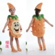 Trẻ em Dưa chuột Cà tím Cà chua Bí ngô Bắp cải Trình diễn Trang phục Mẫu giáo Biểu diễn múa rau và trái cây quần áo bé gái