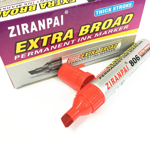 Вместительная и большая черная многоразовая ручка-роллер, чернила, не выцветает