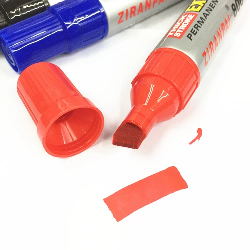 Вместительная и большая черная многоразовая ручка-роллер, чернила, не выцветает