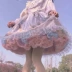 Thế hệ thứ 3 váy váy cô gái váy pettiskirt trẻ em váy công chúa Váy cầu vồng váy hai bên váy - Váy
