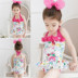 Đồ bơi trẻ em gái cô gái đồ bơi đồ bơi trẻ em bé của bé một mảnh váy Hàn Quốc công chúa một mảnh áo tắm Đồ bơi trẻ em