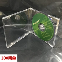 Более толстые 80 грамм 90 грамм 120 г 09 100 Minglang основал полный прозрачный однодтерный компакт -диск с одним дисковым диском DVD оболочкой