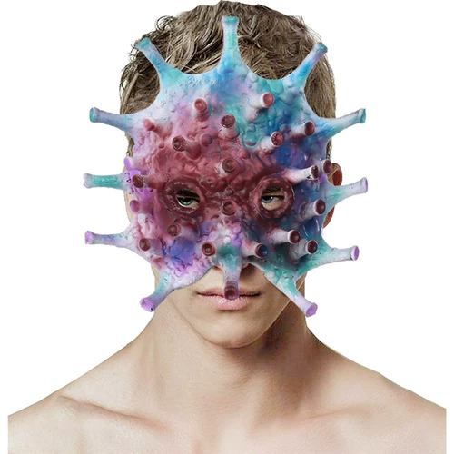 TikTok, игрушка, маска, шлем, популярно в интернете, xэллоуин, обучение