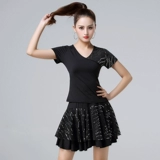 Летний комплект, танцующая юбка, короткий рукав