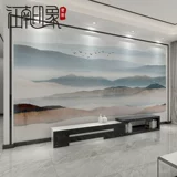 Sansui, настенный телевизор для гостиной, украшение для спальни, 2021 года, новая коллекция, китайский стиль