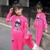 Trẻ em mặc cho bé gái mùa xuân và mùa thu 2018 thủy triều thời trang mới trong ba đứa trẻ lớn và thể thao mùa thu ba. - Phù hợp với trẻ em Phù hợp với trẻ em