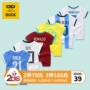 Bé ngắn tay nam 0-1 tuổi bé mùa hè quần áo 2018 bóng đá World Cup Xiêm quần áo romper Ha Yi mỏng body chip tre em