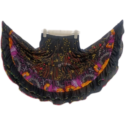 Латинская танцевальная юбка причудливая универсальная летняя танцевальная юбка танцевальная танцевальная юбка Новая версия можно носить 2021-5