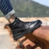 Giày bảo hiểm lao động Giày an toàn cho nam Anti-gõ hàn hàn Thép Old Warping Tấm thép bị bắt giữ nhẹ Giày đế mềm Trang web làm việc 