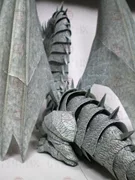 Quảng cáo trên biển mô hình rồng khổng lồ mô hình rồng phương Tây Rồng Wolong Giấy công cụ mô tả Trung Quốc - Mô hình giấy