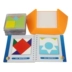 Trứng nhỏ dễ thương đầy màu sắc câu đố hình dạng phù hợp với bảng trò chơi trẻ em đồ chơi giáo dục gia đình cha mẹ trò chơi trẻ em - Đồ chơi IQ