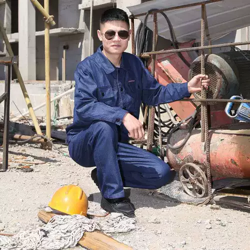 Летний тонкий джинсовый износостойкий комбинезон подходит для мужчин и женщин, защита от ожогов