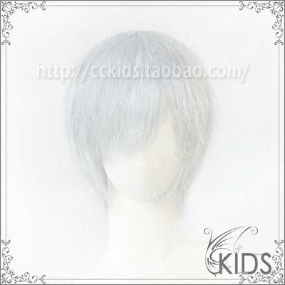 taobao agent [CCKIDS] [Working cells] White blood cell short hair cosplay wig special mixed color version