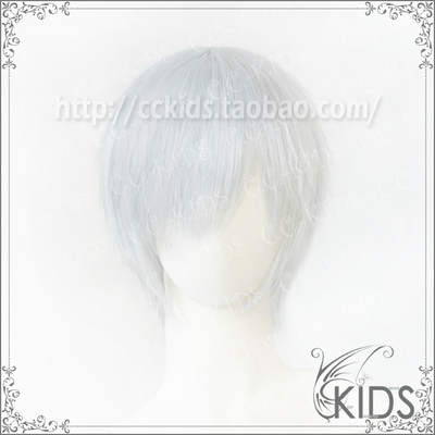 taobao agent 【Cckids】[Working cells] White blood cell short hair cosplay wig special mixed color version