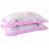 [Một cặp] cotton in pillowcase xù gối bìa cotton mục vụ nhỏ hoa áo gối gối bầu Gối trường hợp