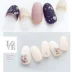 Nhật bản new nail art decals dán phim hoạt hình con chó smudged hoa hoa khô nhỏ daisy nail sticker công cụ