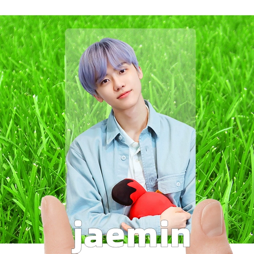 NCT Dream Activity Периферическая прозрачная маленькая карта