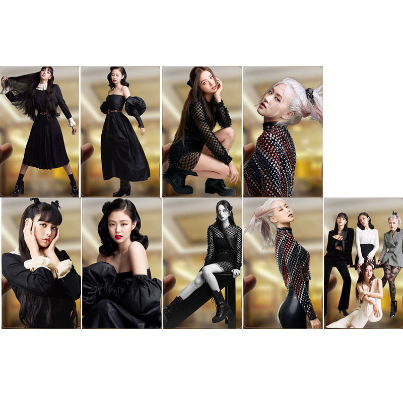9Black pink 2020 Elle magazine periphery transparent Small card