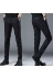 Mùa hè mỏng phần kinh doanh quần âu nam chân mỏng quần nam phiên bản Hàn Quốc của xu hướng sinh viên quần dài màu đen - Quần
