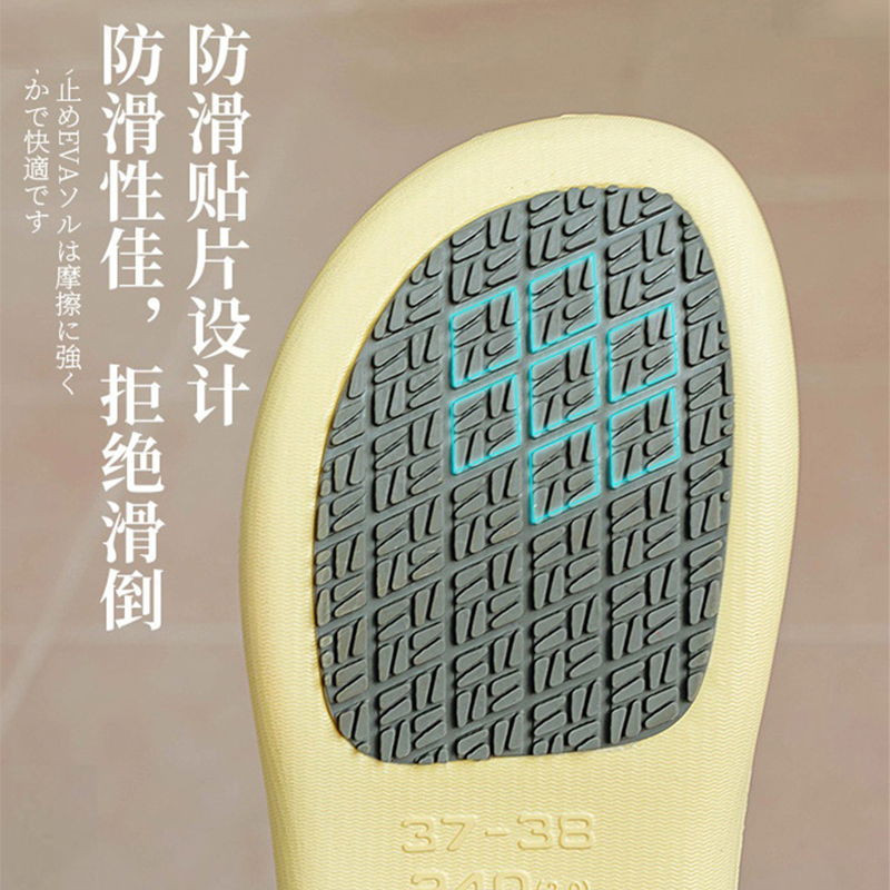 Dép chống trượt đặc biệt dành cho người cao tuổi của Nhật Bản phòng tắm dành cho người trung niên và cao tuổi Phòng tắm cho phụ nữ mang thai tắm cho nam và nữ trong nhà mùa hè 
